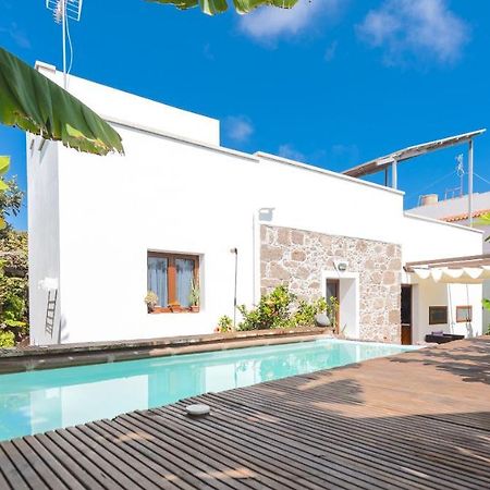 Villa Canaria Piscina Jacuzzi Jardin Santa Maria de Guia de Gran Canaria Екстериор снимка