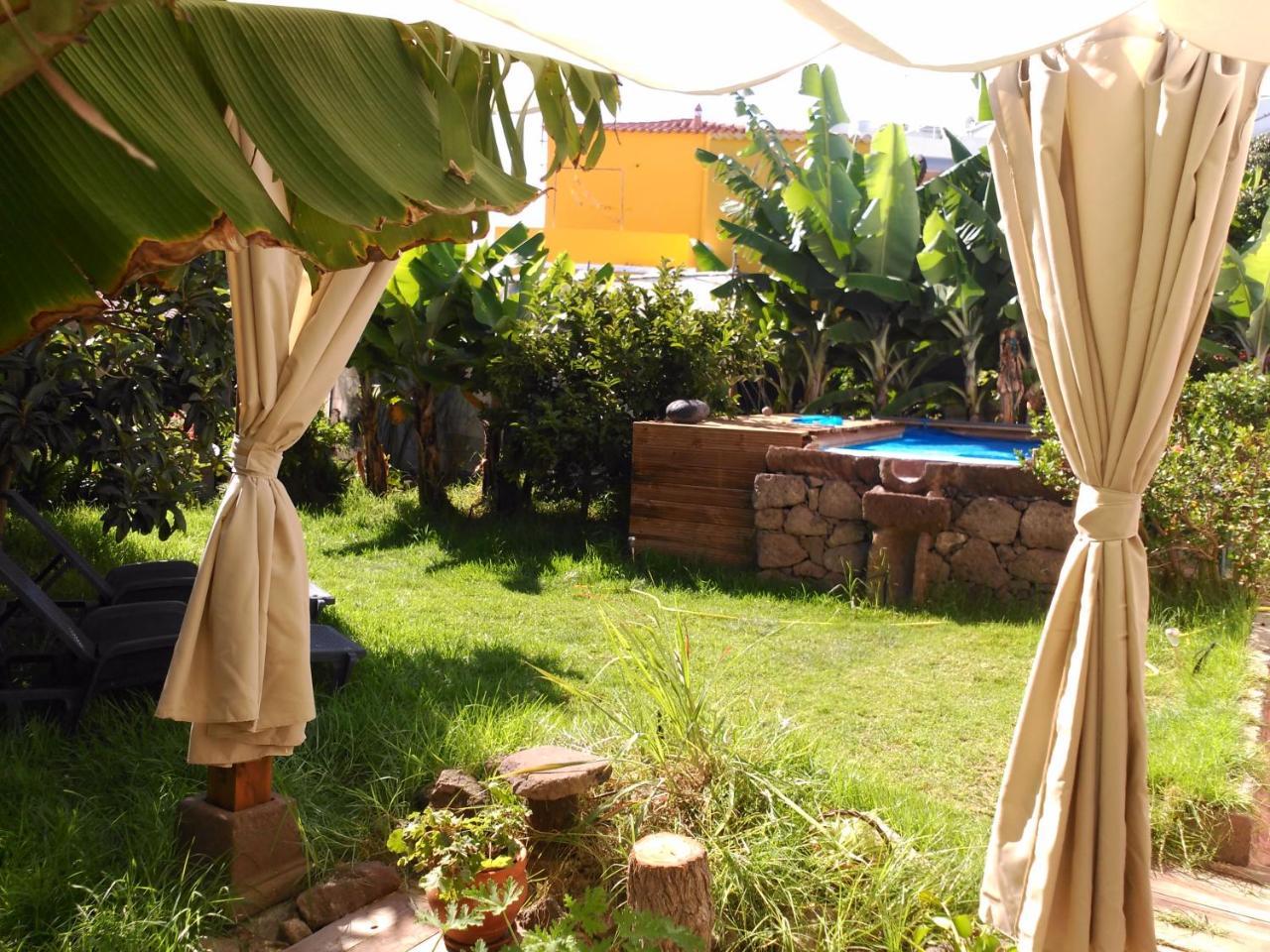 Villa Canaria Piscina Jacuzzi Jardin Santa Maria de Guia de Gran Canaria Екстериор снимка