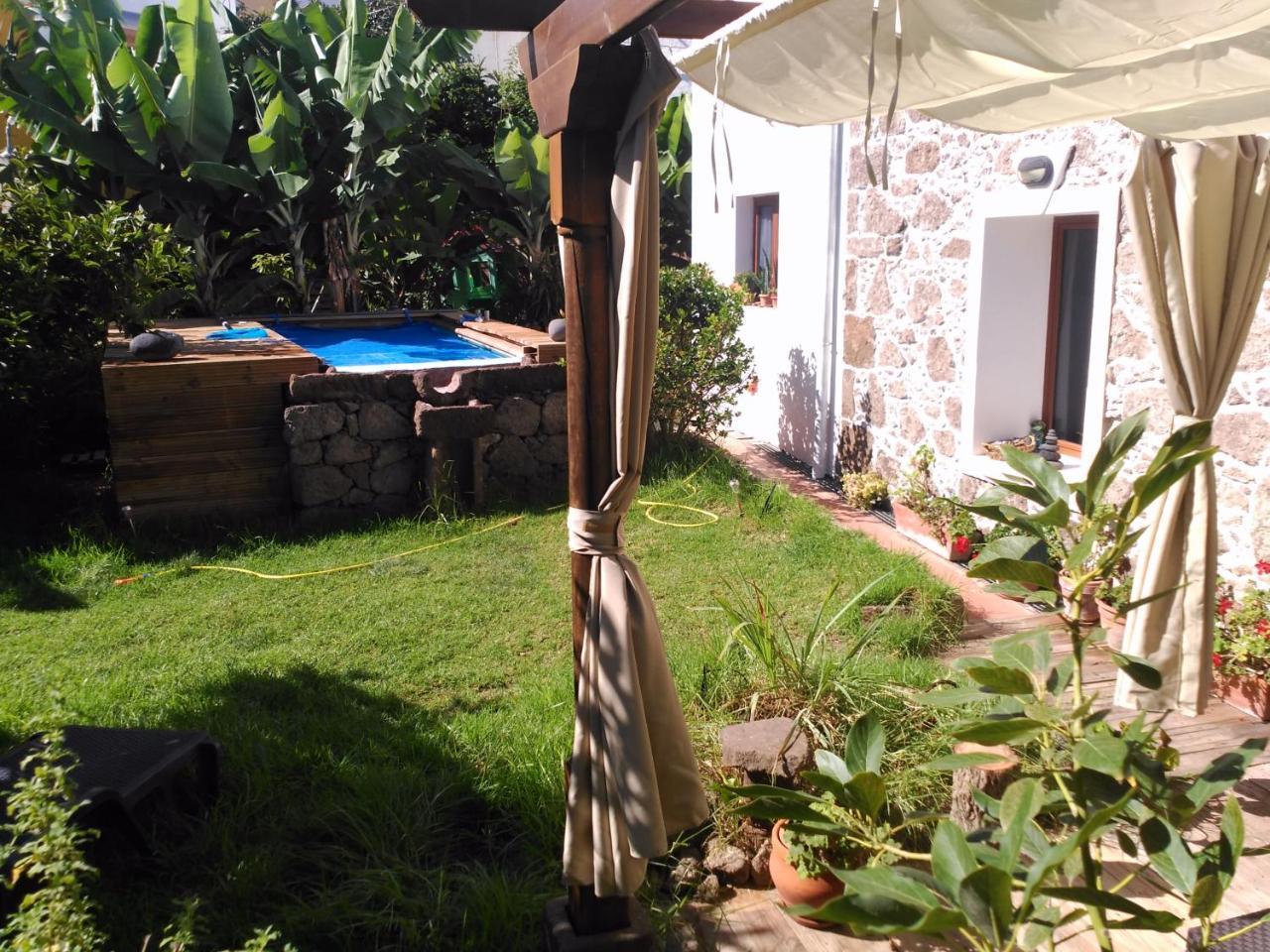 Villa Canaria Piscina Jacuzzi Jardin Santa Maria de Guia de Gran Canaria Екстериор снимка