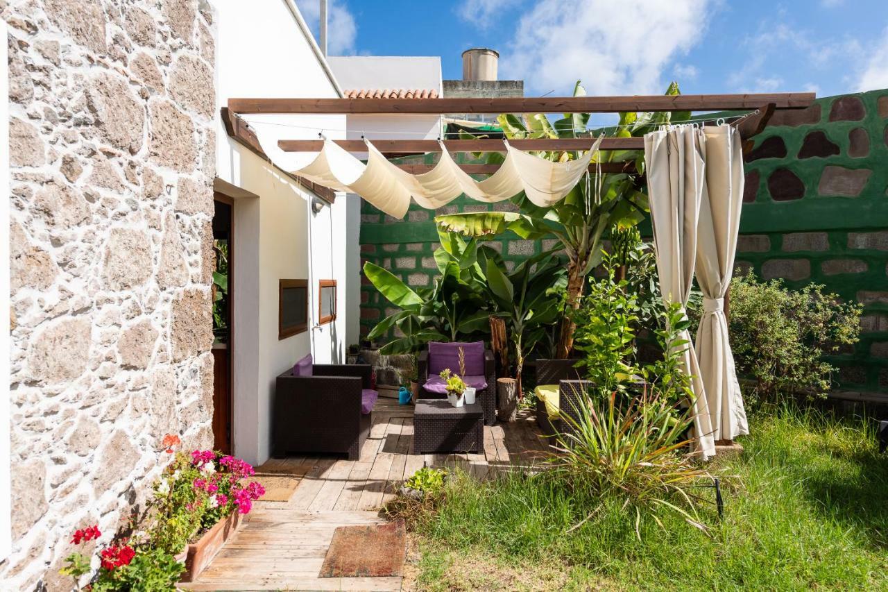 Villa Canaria Piscina Jacuzzi Jardin Santa Maria de Guia de Gran Canaria Екстериор снимка