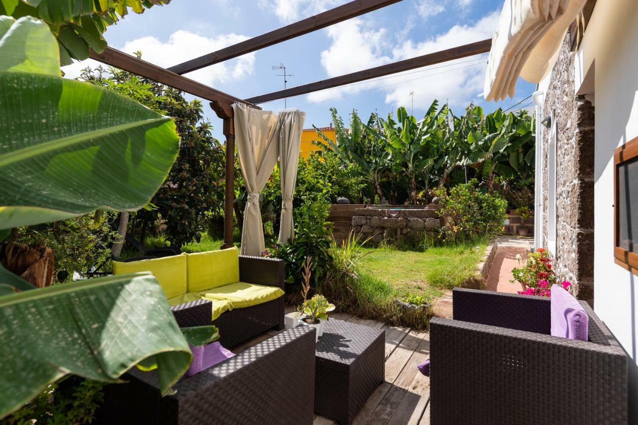 Villa Canaria Piscina Jacuzzi Jardin Santa Maria de Guia de Gran Canaria Екстериор снимка