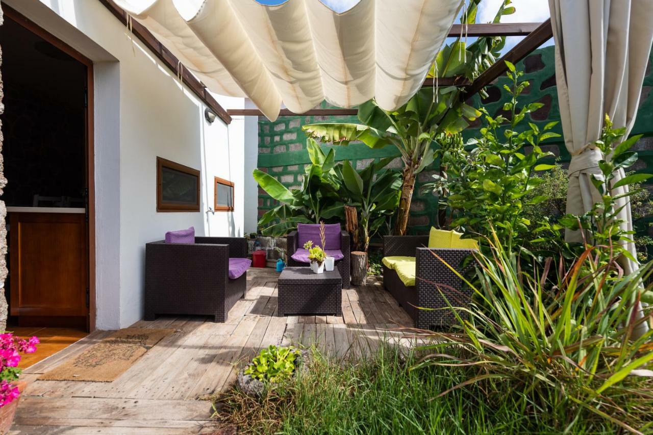 Villa Canaria Piscina Jacuzzi Jardin Santa Maria de Guia de Gran Canaria Екстериор снимка